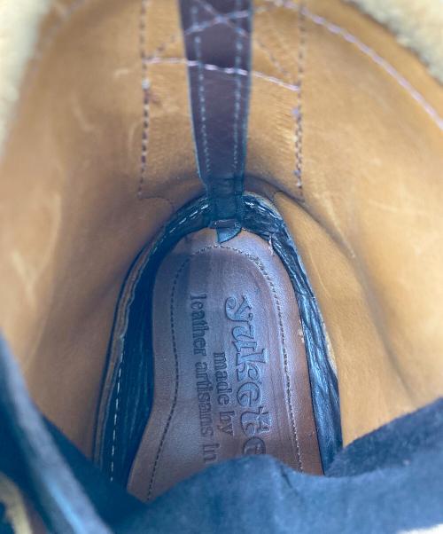 YUKETEN（ユケテン）YUKETEN (ユケテン) ハイカットモカシンブーツ ブラウン サイズ:不明の古着・服飾アイテム