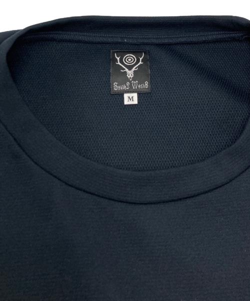 South2 West8（サウスツー ウエストエイト）south2 west8 (サウスツー ウエストエイト) Crew Neck Scouting Shirt - Poly Jersey ブラック サイズ:SIZE Mの古着・服飾アイテム