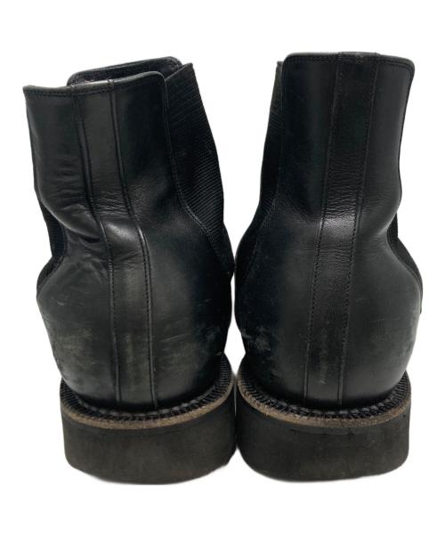 AURALEE（オーラリー）AURALEE (オーラリー) LEATHER SQUARE BOOTS ブラック サイズ:SIZE 9の古着・服飾アイテム