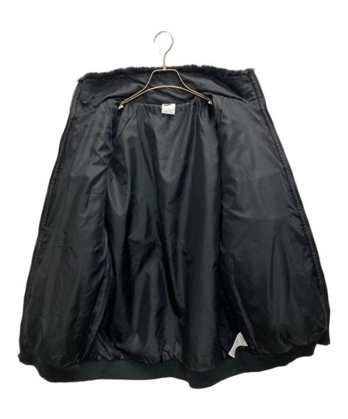 NIKE（ナイキ）NIKE (ナイキ) ビッグ スウッシュ ファー ジャケット ブラック サイズ:SIZE Lの古着・服飾アイテム