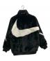 NIKE (ナイキ) ビッグ スウッシュ ファー ジャケット ブラック サイズ:SIZE L：8000円