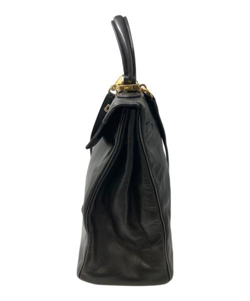 CELLERINI（チェレリーニ）CELLERINI (チェレリーニ) 2WAYターンロックショルダーバッグ ブラックの古着・服飾アイテム