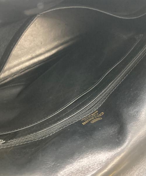 CELLERINI（チェレリーニ）CELLERINI (チェレリーニ) 2WAYターンロックショルダーバッグ ブラックの古着・服飾アイテム