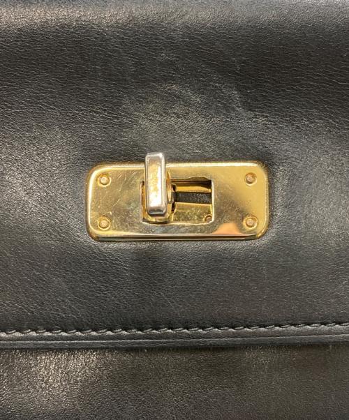 CELLERINI（チェレリーニ）CELLERINI (チェレリーニ) 2WAYターンロックショルダーバッグ ブラックの古着・服飾アイテム