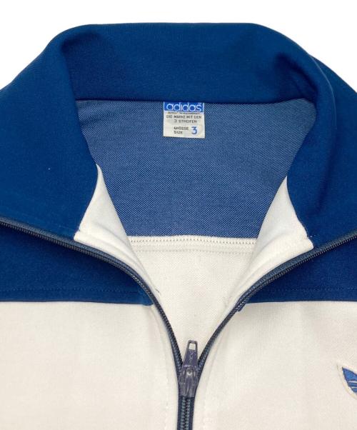 adidas（アディダス）adidas (アディダス) 70Sトラックジャケット ホワイト×ネイビー サイズ:SIZE 3の古着・服飾アイテム