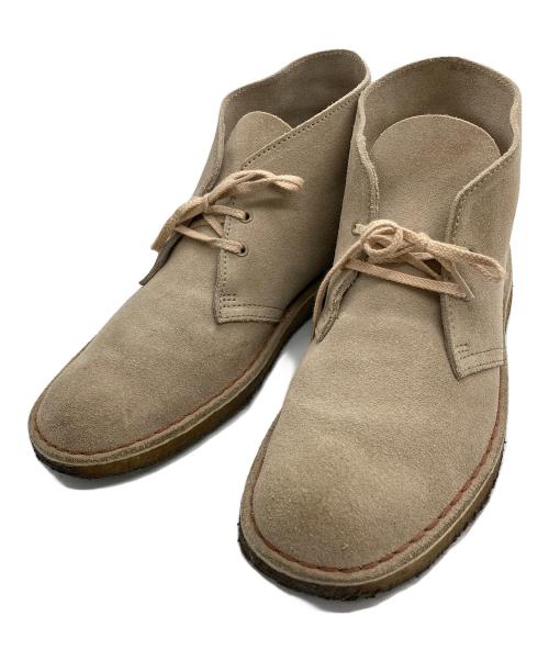 CLARKS（クラークス）CLARKS (クラークス) デザートシューズ ベージュ サイズ:26の古着・服飾アイテム
