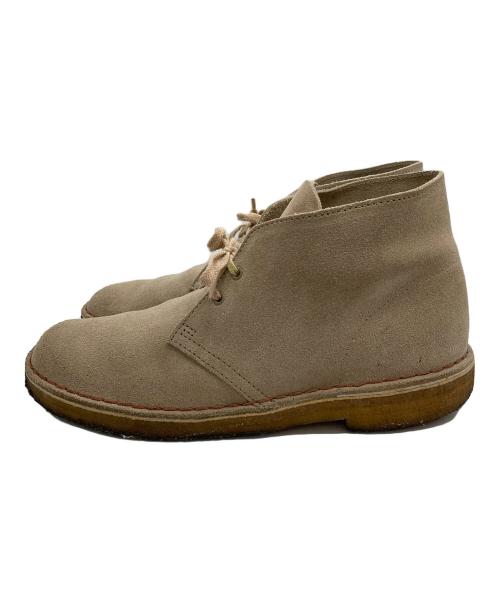 CLARKS（クラークス）CLARKS (クラークス) デザートシューズ ベージュ サイズ:26の古着・服飾アイテム
