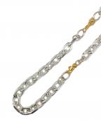 ACUODアクオド）の古着「コラボネックレス」｜ゴールド×シルバー