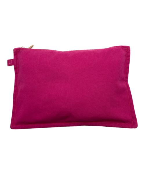 HERMES（エルメス）HERMES (エルメス) ボラボラポーチ レッド×ピンクの古着・服飾アイテム