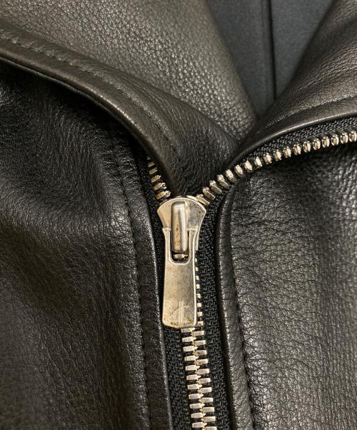 nonnative（ノンネイティブ）nonnative (ノンネイティブ) RIDER BLOUSON COW LEATHER ブラック サイズ:SIZE1の古着・服飾アイテム