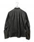 nonnative (ノンネイティブ) RIDER BLOUSON COW LEATHER ブラック サイズ:SIZE1：20000円