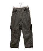 san san gearサンサンギア）の古着「ギミックパンツ」｜グレー