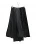 ISSEY MIYAKE WHITE LABEL（イッセイミヤケホワイトレーベル）の古着「プリーツラップスカ-ト」｜ブラック