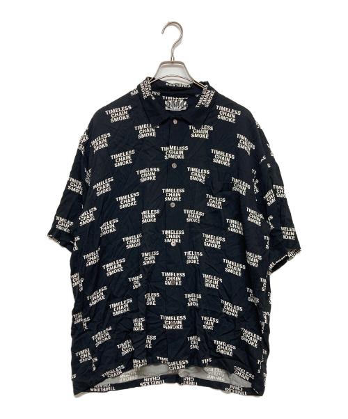 BUDSPOOL（バッズプール）BUDSPOOL (バッズプール) TCS PATTERN S/S SHIRT ブラック サイズ:SIZE XLの古着・服飾アイテム