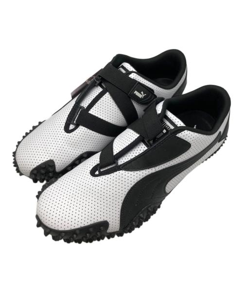 PUMA（プーマ）PUMA (プーマ) MOSTRO PERF PUMA WHITE-PUMA BLACK ブラック×ホワイト サイズ:SIZE US10・5の古着・服飾アイテム