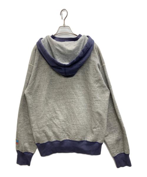 MISTER FREEDOM（ミスターフリーダム）MISTER FREEDOM (ミスターフリーダム) SUGAR CANE (シュガーケーン) 11.5oz. HOODIE ZIP SWEATSHIRT The CONTENDER グレー サイズ:SIZE XLの古着・服飾アイテム