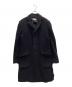 DRIES VAN NOTEN（ドリスヴァンノッテン）の古着「ウール×ナイロンロングジップコート」｜ブラック