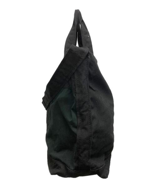 COMME des GARCONS HOMME（コムデギャルソン オム）COMME des GARCONS HOMME (コムデギャルソン オム) 綿ナイロンリップパッチワーク製品洗 2WAY BAG ブラックの古着・服飾アイテム