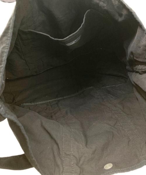COMME des GARCONS HOMME（コムデギャルソン オム）COMME des GARCONS HOMME (コムデギャルソン オム) 綿ナイロンリップパッチワーク製品洗 2WAY BAG ブラックの古着・服飾アイテム