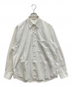 AURALEEオーラリー）の古着「WASHED FINX TWILL BIG SHIRT」｜ホワイト