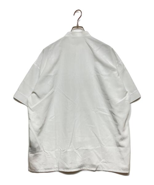THE RERACS（ザ リラクス）THE RERACS (ザ リラクス) ショートスリーブプラケットシャツ ホワイト サイズ:SIZE48の古着・服飾アイテム