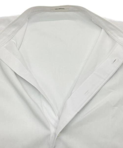 THE RERACS（ザ リラクス）THE RERACS (ザ リラクス) ショートスリーブプラケットシャツ ホワイト サイズ:SIZE48の古着・服飾アイテム