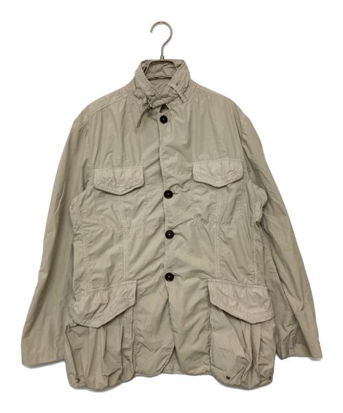 MONCLER（モンクレール）MONCLER (モンクレール) ファティーグジャケット ブラウン サイズ:SIZE 2の古着・服飾アイテム