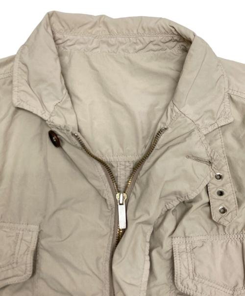 MONCLER（モンクレール）MONCLER (モンクレール) ファティーグジャケット ブラウン サイズ:SIZE 2の古着・服飾アイテム