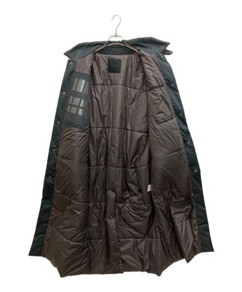 TOMORROW LAND（トゥモローランド）TOMORROW LAND (トゥモローランド) ポリエステルツイル ステンカラーコート ダークグリーン サイズ:SIZE　Mの古着・服飾アイテム