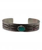 Navajoナバホ）の古着「ターコイズバングル」｜シルバー