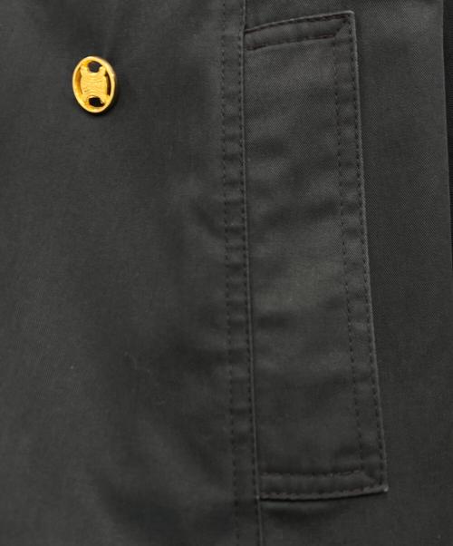 CELINE（セリーヌ）CELINE (セリーヌ) トリオンフボタンダブルトレンチコート ネイビー サイズ:不明の古着・服飾アイテム