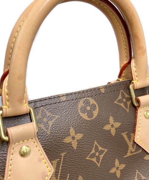 LOUIS VUITTON（ルイ ヴィトン）LOUIS VUITTON (ルイ ヴィトン) ハンドバッグ ブラウン×ベージュの古着・服飾アイテム