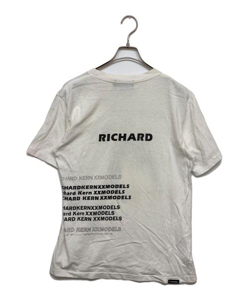 Hysteric Glamour（ヒステリックグラマー）Hysteric Glamour (ヒステリックグラマー) リチャードカーン プリントTシャツ ホワイト サイズ:SIZE Mの古着・服飾アイテム