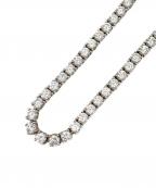 AVALANCHEアヴァランチ）の古着「テニスチェーン ネックレス」｜シルバー