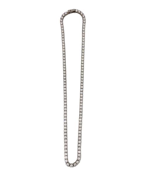 AVALANCHE（アヴァランチ）AVALANCHE (アヴァランチ) テニスチェーン ネックレス シルバーの古着・服飾アイテム