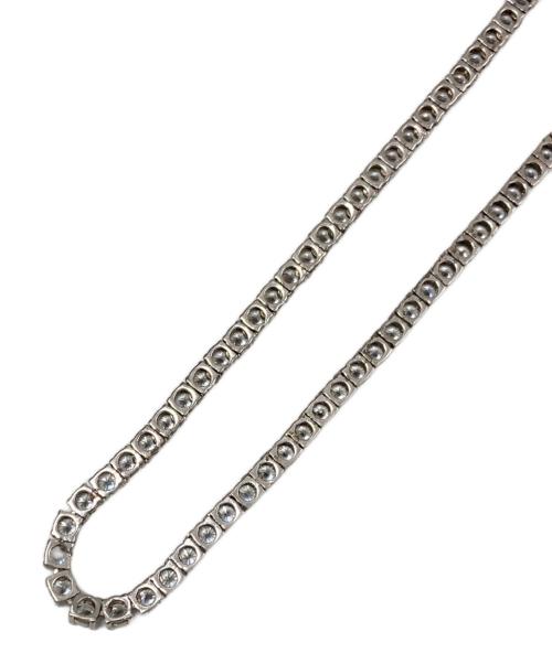 AVALANCHE（アヴァランチ）AVALANCHE (アヴァランチ) テニスチェーン ネックレス シルバーの古着・服飾アイテム