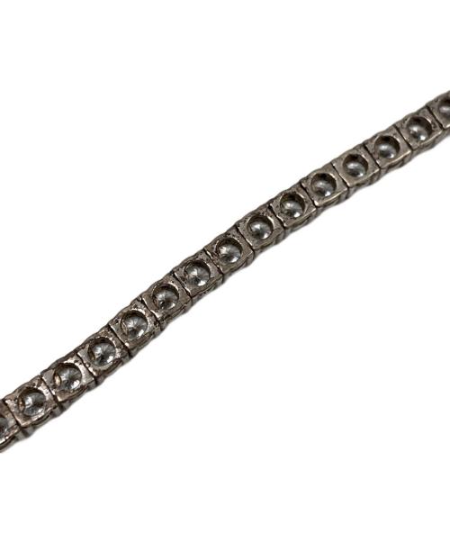 AVALANCHE（アヴァランチ）AVALANCHE (アヴァランチ) テニスチェーン ネックレス シルバーの古着・服飾アイテム