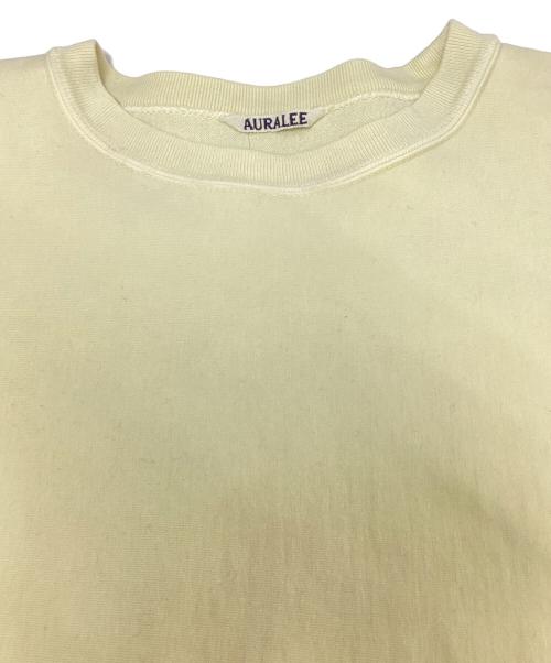 AURALEE（オーラリー）AURALEE (オーラリー) SUPER MILLED SWEAT イエロー サイズ:SIZE 3の古着・服飾アイテム