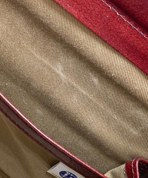 atelier CODEL（アトリエコデル）ATELIER CODEL (アトリエコデル) ダレスバッグ ワインレッドの古着・服飾アイテム
