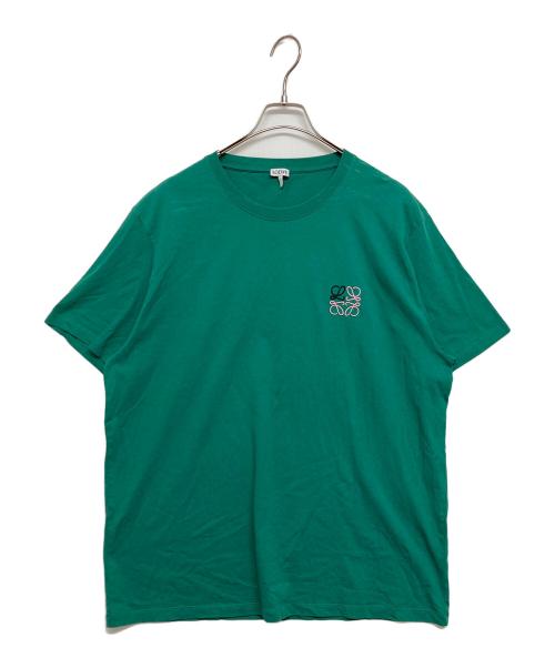 LOEWE（ロエベ）LOEWE (ロエベ) レギュラーフィットアナグラムTシャツ グリーン サイズ:SIZE4XLの古着・服飾アイテム
