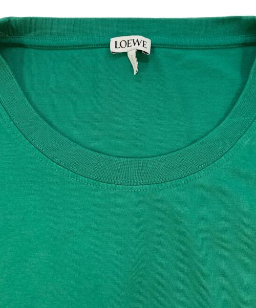LOEWE（ロエベ）LOEWE (ロエベ) レギュラーフィットアナグラムTシャツ グリーン サイズ:SIZE4XLの古着・服飾アイテム