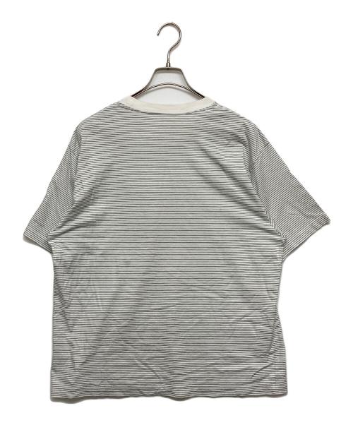 The Ennnoy Professional（ザ エンノイ プロフェッショナル）The Ennnoy Professional (ザ エンノイ プロフェッショナル) ボーダーTシャツ グレー サイズ:SIZE Sの古着・服飾アイテム