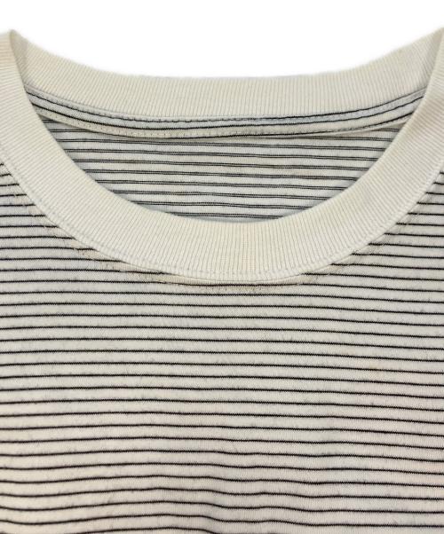 The Ennnoy Professional（ザ エンノイ プロフェッショナル）The Ennnoy Professional (ザ エンノイ プロフェッショナル) ボーダーTシャツ グレー サイズ:SIZE Sの古着・服飾アイテム