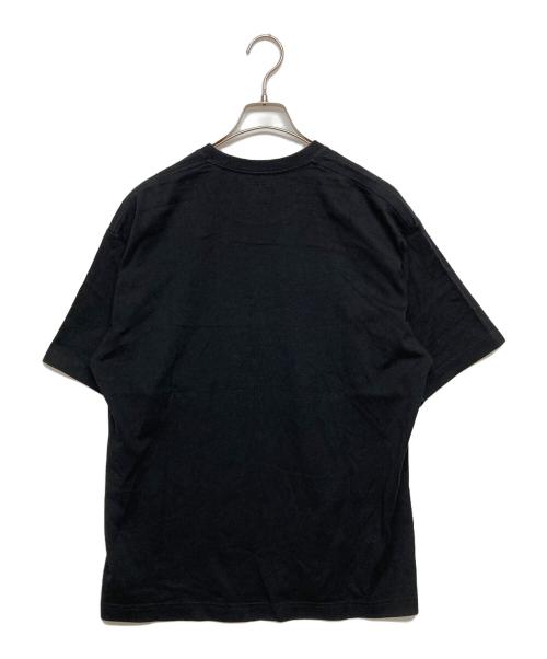 SEESEE（シーシー）SEESEE (シーシー) ロゴ刺繍Tシャツ ブラック サイズ:SIZE Sの古着・服飾アイテム
