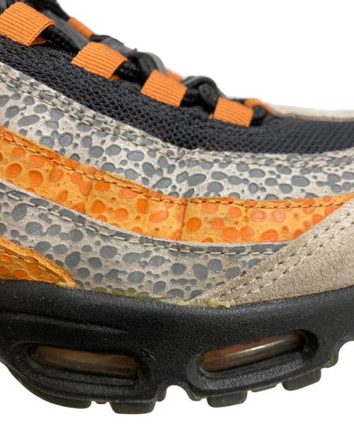 NIKE（ナイキ）NIKE (ナイキ) エア マックス 95 SE 'What the Safari' ブラック×オレンジ サイズ:US9.5の古着・服飾アイテム