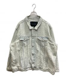MARC JACOBS（マークジェイコブズ）の古着「モノグラムデニムジャケット」｜ライトインディゴ