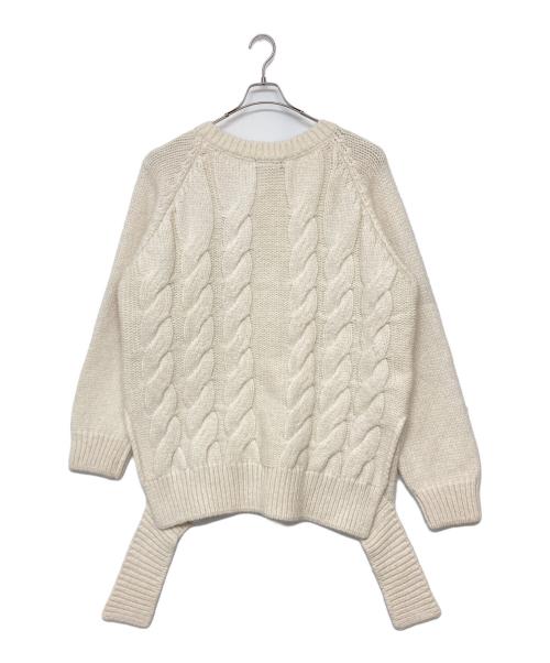 Simone Rocha（シモーネ ロシャ）Simone Rocha (シモーネ ロシャ) oversized knit ホワイト サイズ:SIZE Mの古着・服飾アイテム