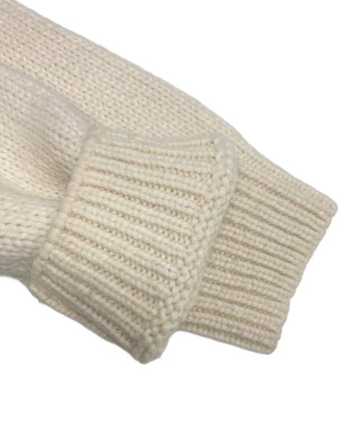 Simone Rocha（シモーネ ロシャ）Simone Rocha (シモーネ ロシャ) oversized knit ホワイト サイズ:SIZE Mの古着・服飾アイテム