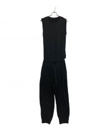 PLAIN PEOPLE（プレインピープル）の古着「ハイツイストフライスオールインワン」｜ブラック