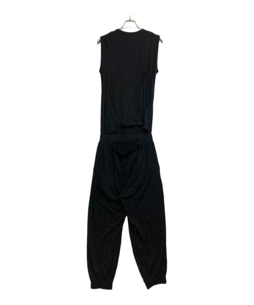 PLAIN PEOPLE（プレインピープル）PLAIN PEOPLE (プレインピープル) ハイツイストフライスオールインワン ブラック サイズ:SIZE 3の古着・服飾アイテム